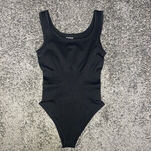 OQQ Black Bodysuit With Tummy Control Size Small Brand New Never Worn